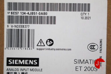 SIEMENS 6ES7 134-4JB51-0AB0 SIMATIC DP, Electronics module for ET 200S