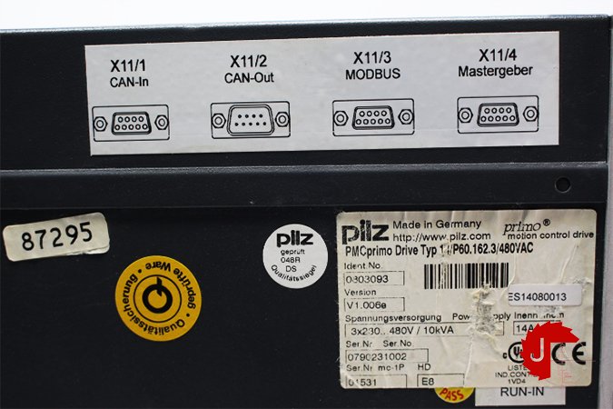 PILZ  PMCprimo Drive Typ 14/P60.162.3/480VAC - Image 3