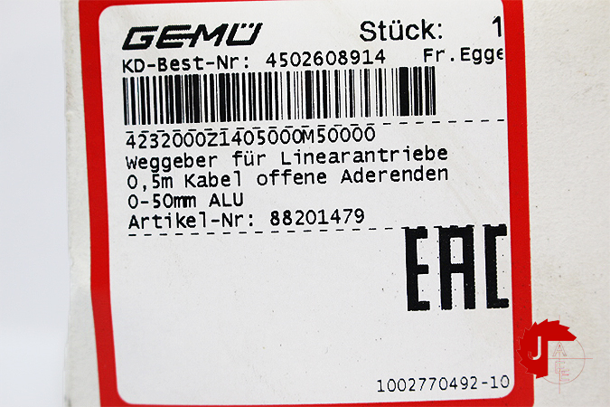 GEMU 88201479 Travel sensor 88201479-13285720