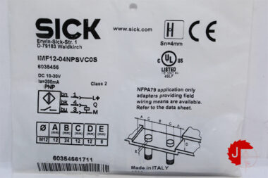 SICK IMF12-04NPSVC0S INDUCTIVE PROXIMITY SENSORS 6035456