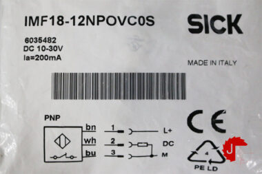 SICK IMF18-12NPOVC0S INDUCTIVE PROXIMITY SENSORS 6035482