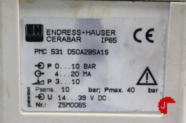 Endress+Hauser PMC 531 Pressure transmitter 0-10 bar VU 130