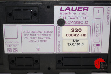 LAUER LCA320.0 Starline midi Operator panels