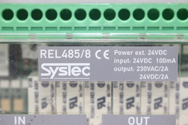 SYSTEC REL485/8 RELAY INTERFACE