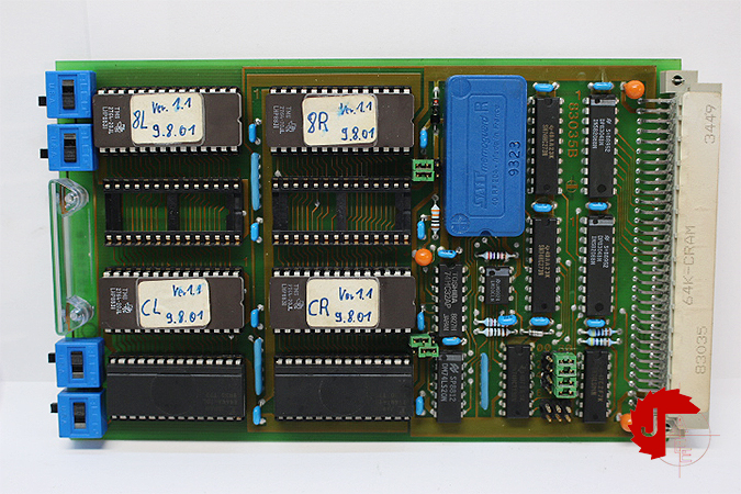 INDEL AG 64K-CRAM MEMORY BOARD ASSEMBLY 83035B - Image 3