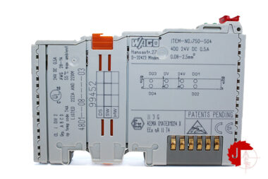 WAGO 750-504 4-channel digital output