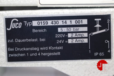 SUCO 0159 430 14 1 001 Pressure switch