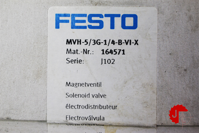 FESTO MVH-5/3G-1/4-B-VI-X Solenoid valve 164571