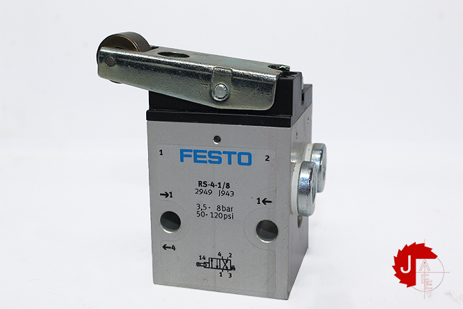 FESTO RS-4-1/8 Roller lever valve 2949