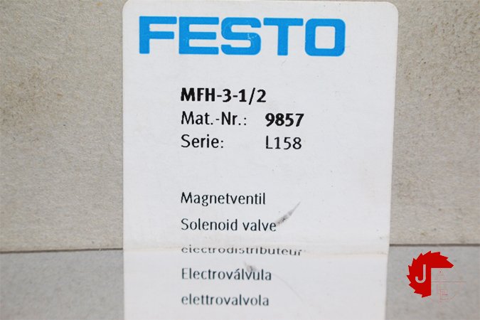 FESTO MFH-3-1/2 Air solenoid valve 9857