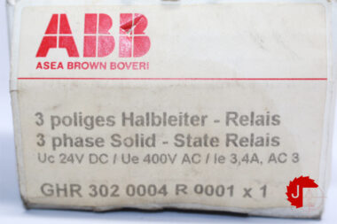 ABB GHR 302 0004 R 0001 Solid-state relays