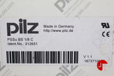 pilz PSSu BS 1/8 C PSSu base module for supply voltage modules 312651