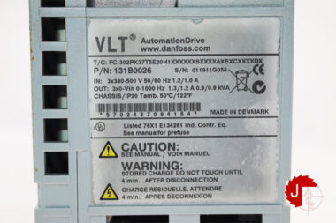 Danfoss FC-302PK37T5E20H1XXXXXXSXXXXAXBXCXXXXDX Frequency converter 131B0026