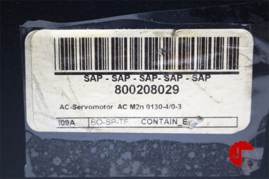 PARKER AC M2n 0130-4/0-3 AC SERVO MOTOR