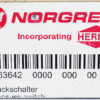 NORGREN 0863642 PRESSURE SWITCH