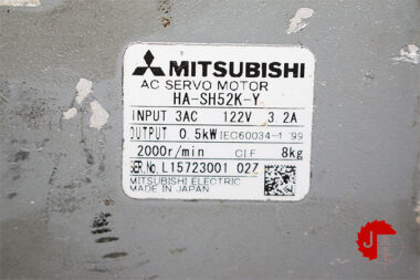 MITSUBISHI HA-SH52K-Y AC SERVO MOTOR