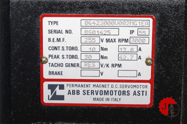 ABB 86423000U002MG1EA SERVO MOTOR