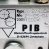 PIB Klebstoffauftragstechnik P62/2/40DW Application heads