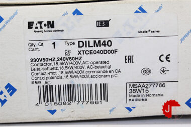 EATON DILM40 CONTACTOR