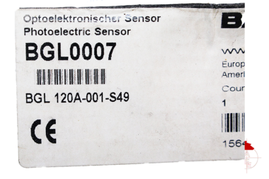 BALLUFF BGL0007 PHOTOELECTRIC SENSOR BGL 120A-001-S49