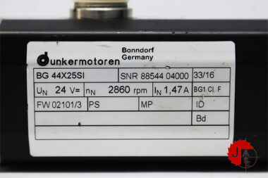 DUNKERMOTOREN BG 44X25SI SERVO MOTOR