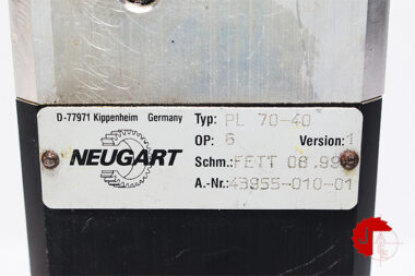 NEUGART PL 70-40 PLANETARY GEARBOX