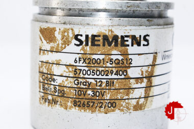 SIEMENS 6FX2001-5QS12 ABSOLUTE ENCODER