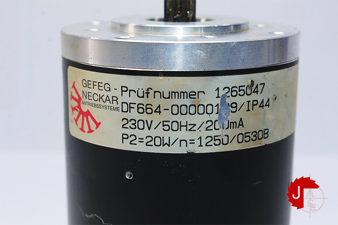 GEFEG-NECKAR DF664-00000109 Asynchronous Motor