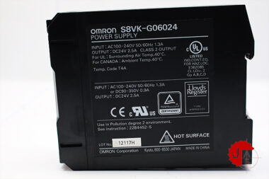 OMRON S8VK-G06024 Power Supply