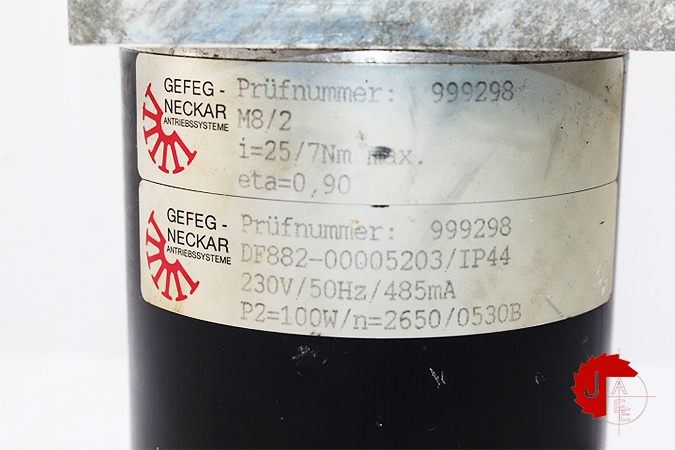 GEFEG-NECKAR DF882-00005203 Asynchronous Motor