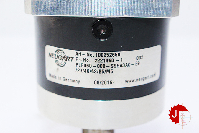 NEUGART PLE060-008-SSSA3AC-E9/23/40/63/B5/M5 PLANETARY GEARBOX