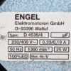 ENGEL D 4535/4 Geared Motor