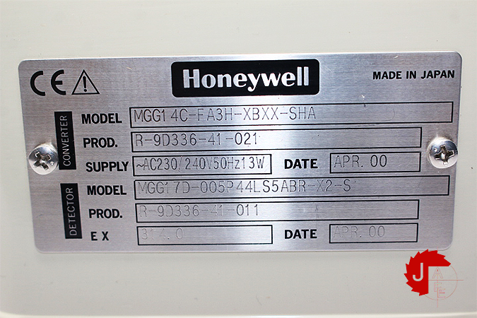 Honeywell MGG1 4C-FA3H-XBXX-SHA MagnW FLOWMETER 3000 PLUS