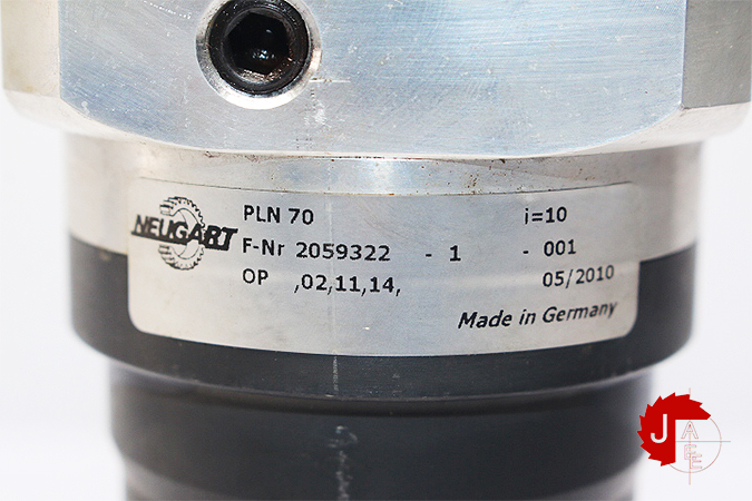 NEUGART PLN 70 PLANETARY GEARBOX