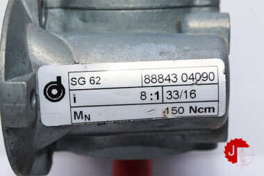 DUNKERMOTOREN SG 62 Worm Gear Reducer