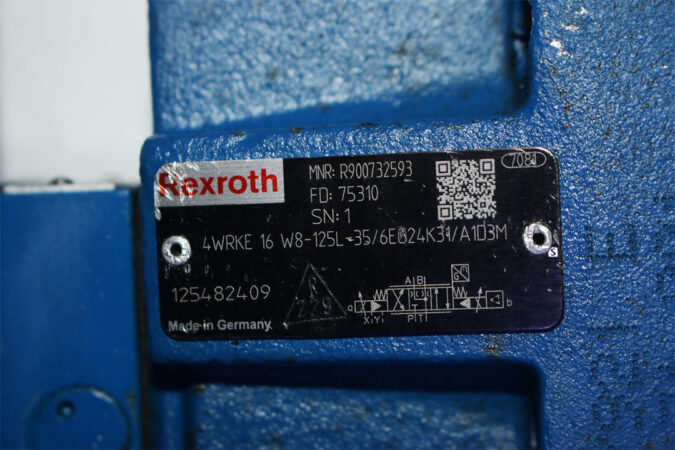 REXROTH R900972654,4WRAP 6 W7-04-30=G24K4/M=00 PROPORTIONAL DIRECTIONAL VALVE R900732593