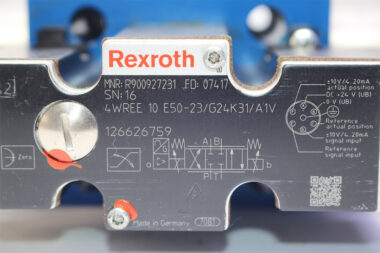 REXROTH R900927231 PROPORTIONAL DIRECTIONAL VALVE 4WREE10E50-23/G24K31/A1V